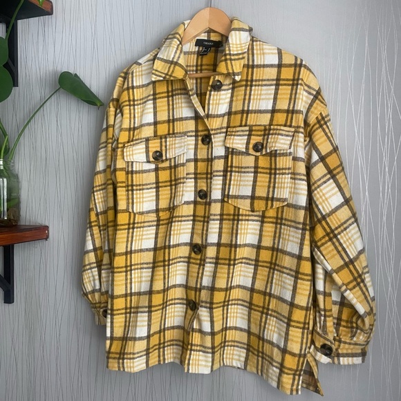 Forever 21 Flannel Jacket - Picture 3 of 10